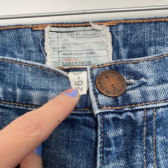 Current/Elliott | The Fling | Boyfriend Jean | Slouchy | Size 26 - Picture 5 of 7